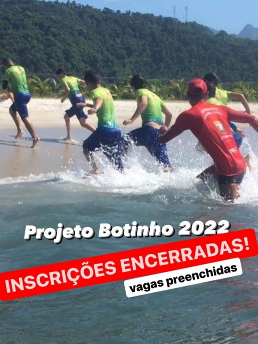 Projeto Botinho 2022: Inscrições encerradas