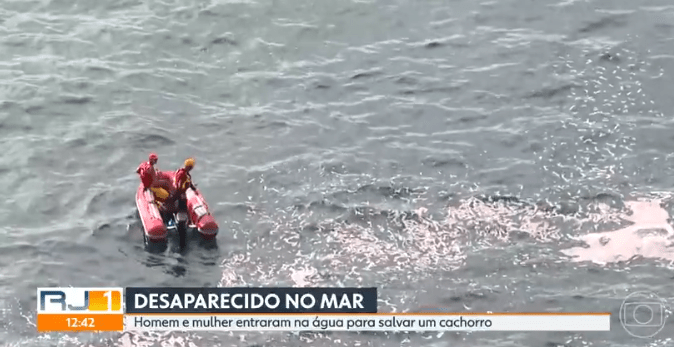 Bombeiros retomam buscas por homem desaparecido no mar de São Conrado, na Zona Sul do Rio – Rede Globo (RJ1)