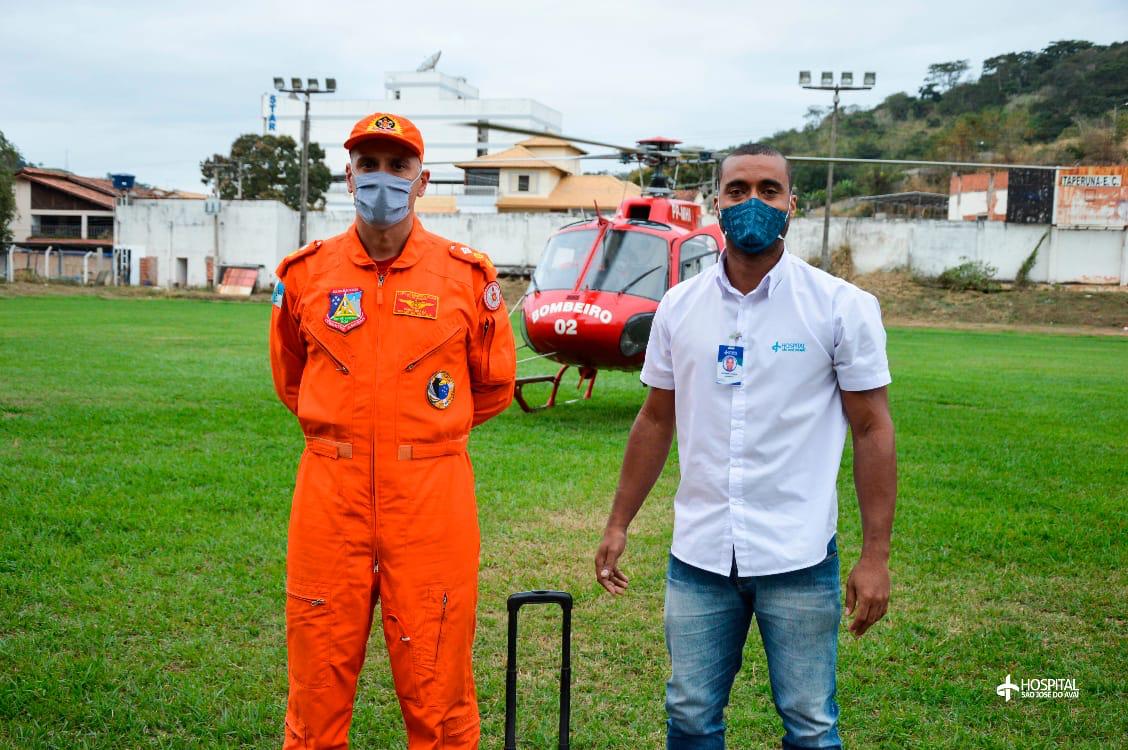 No dia do bombeiro, Grupamento de Operações Aéreas do RJ transporta coração e fígado para transplante – News Resgate Aeromédico