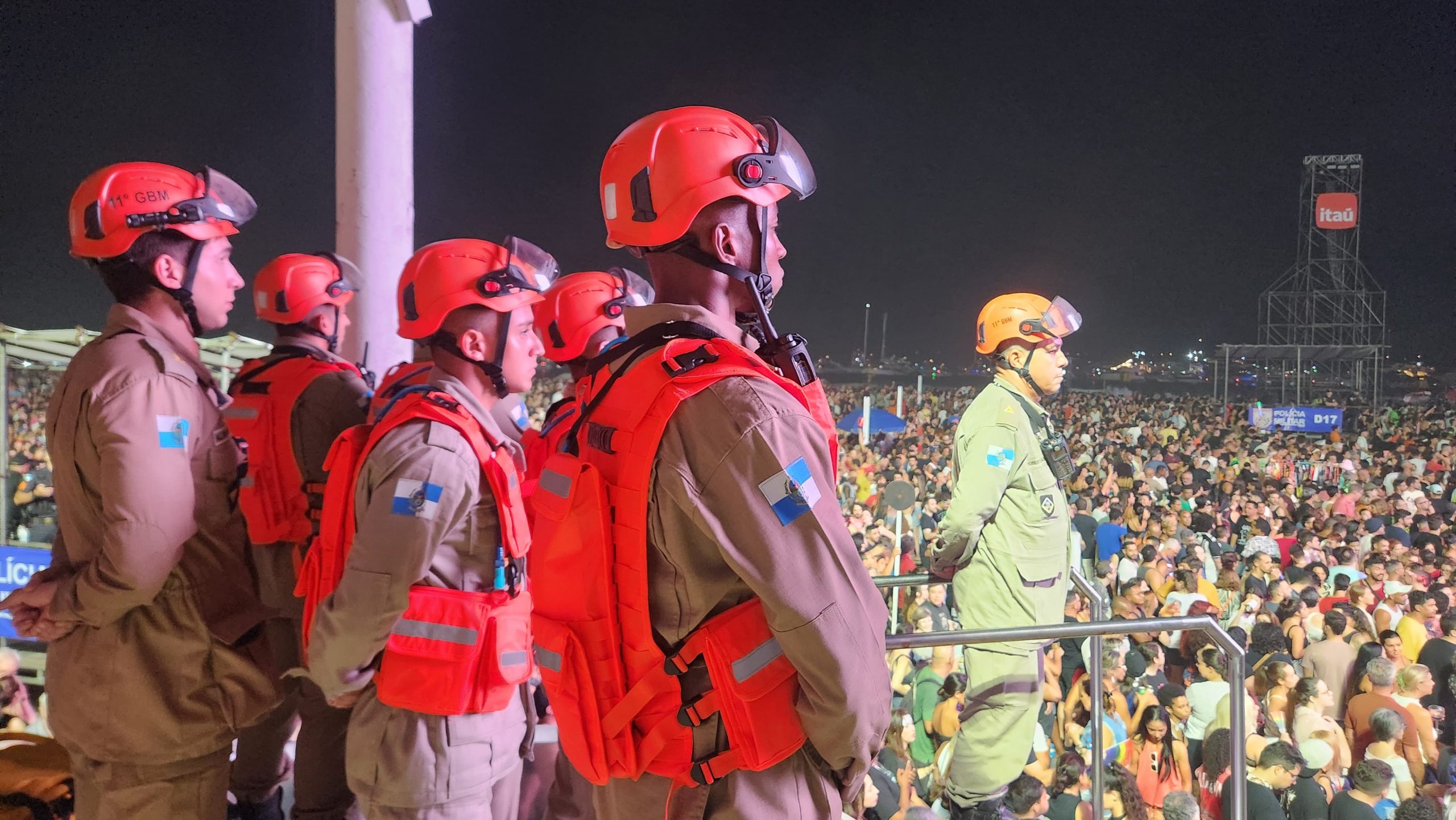 Corpo de Bombeiros Militar do Rio realizou cerca de 50 salvamentos marítimos em dia de show de Madonna ​