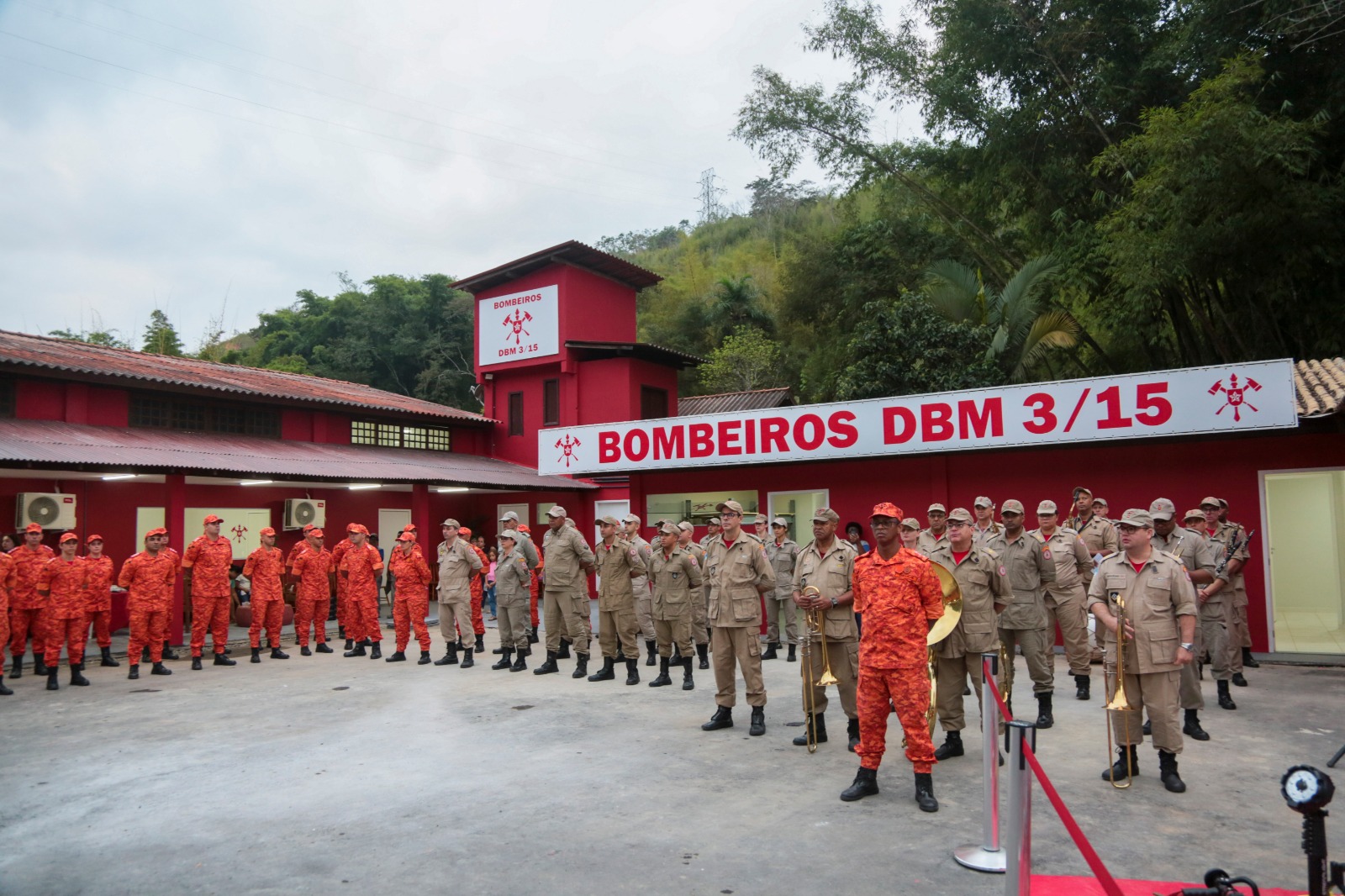 Governo do Estado inaugura novo quartel do Corpo de Bombeiros RJ em Areal ​