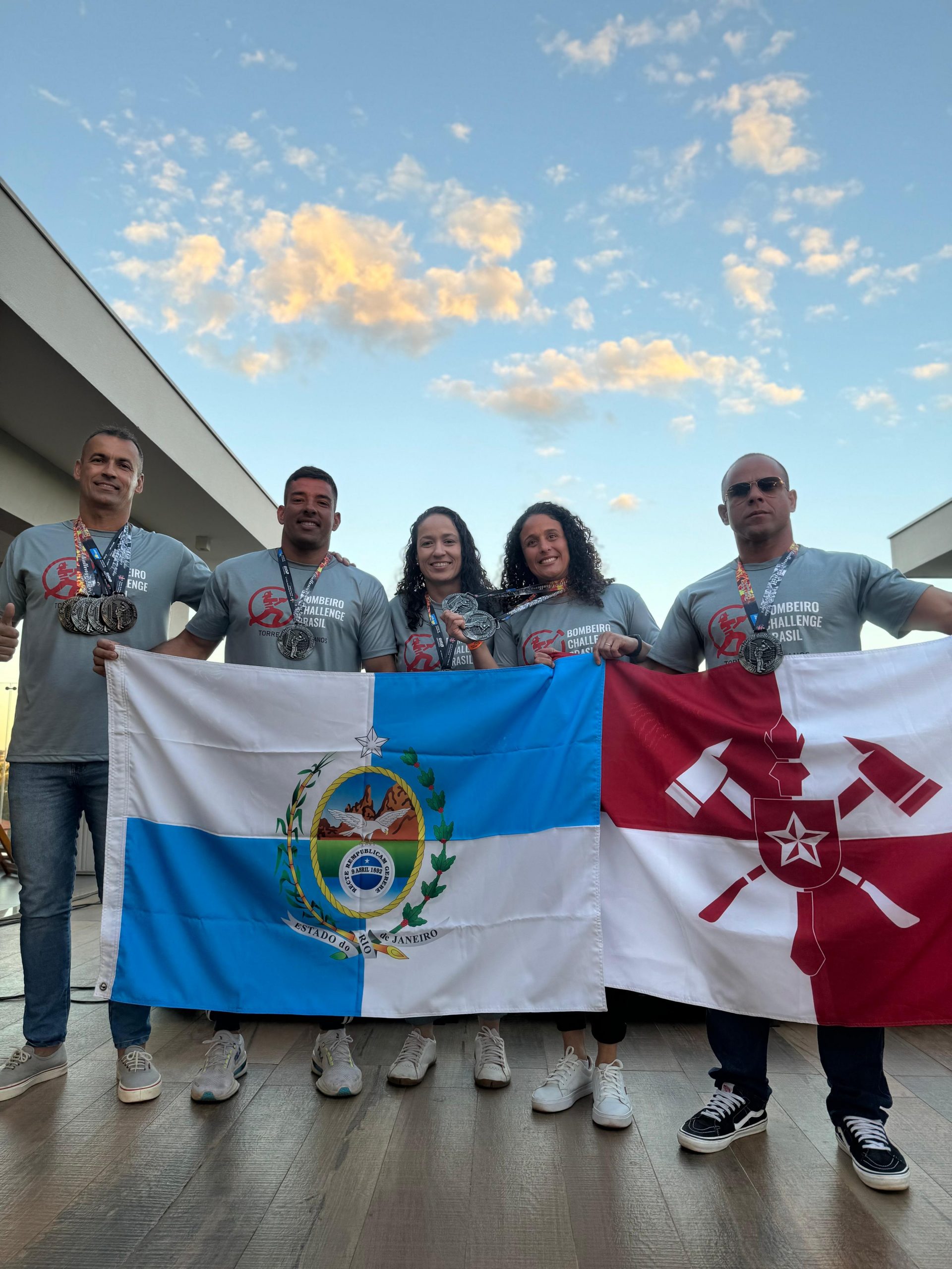 Bombeiros RJ conquista 11 medalhas em competição profissional nacional​