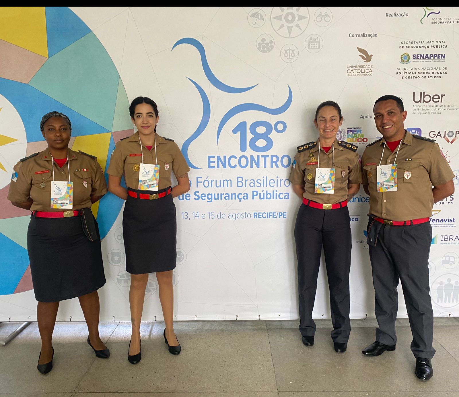 Sala Lilás do CBMERJ participa do 18° Fórum Brasileiro de Segurança Pública