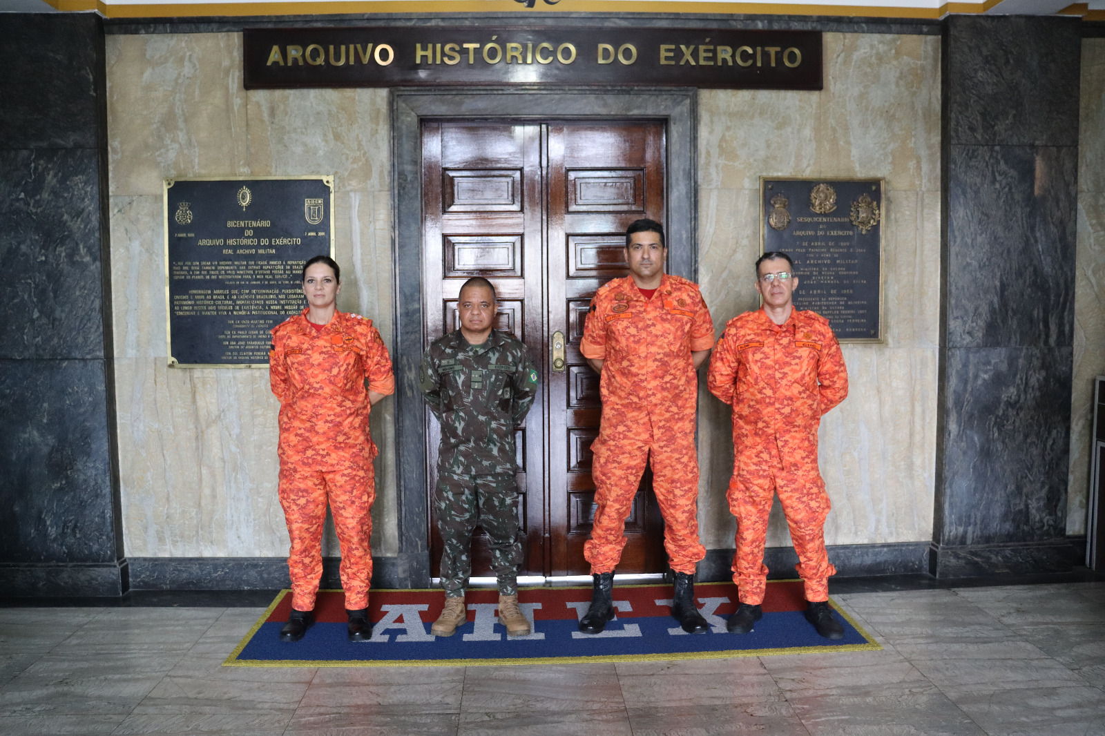 CBMERJ fortalece preservação histórica com visita ao Arquivo do Exército​