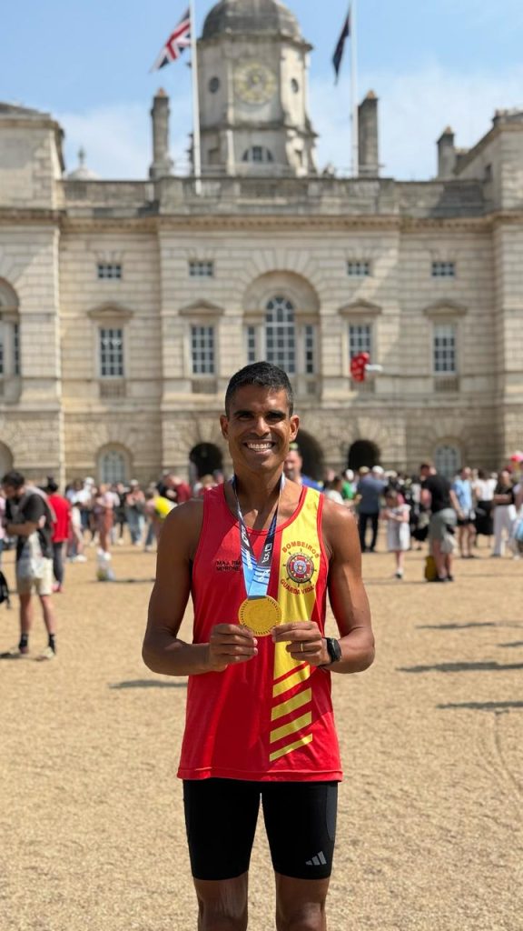 Major do CBMERJ conquista destaque na Maratona de Londres 2025